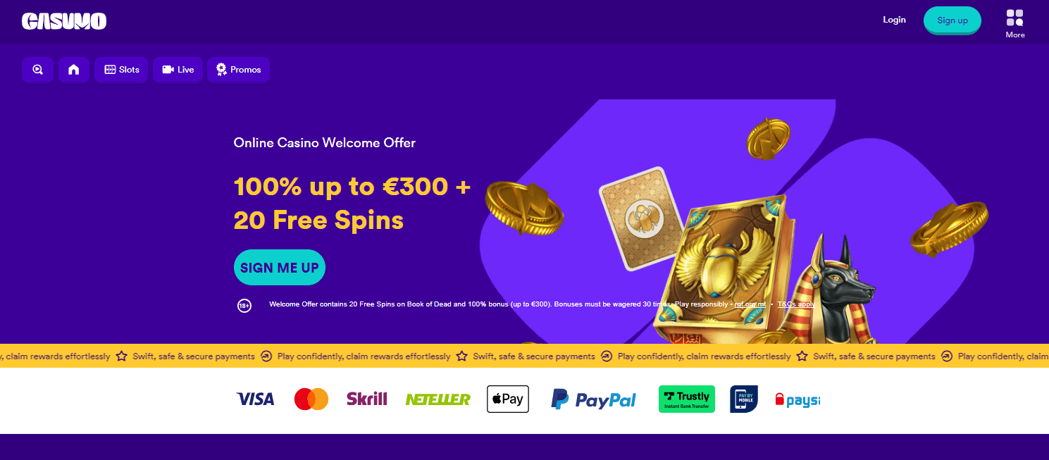 Casumo casino online